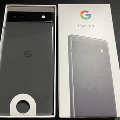【美品】Google Pixel 6a Charcoal 128GB