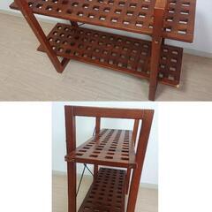 木製棚の画像