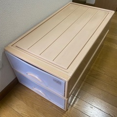 収納ケース2セット　10月11日に処分予定の画像