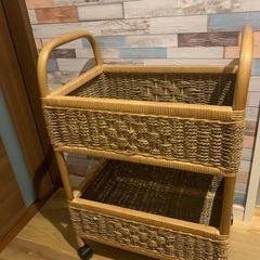 籐？の収納ボックス