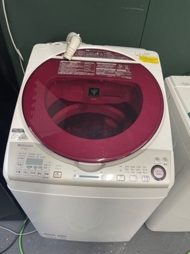 SHARP 乾燥付き　全自動洗濯機