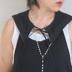 つけ襟で秋をまとうの画像