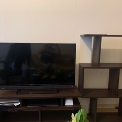テレビ台　本棚　セット