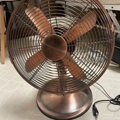 レトロ扇風機の画像