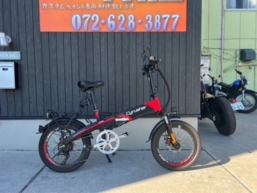 ★88000円　サイラッシャー　電動バイク　折りたたみ　電気　バイク　原付　XF500