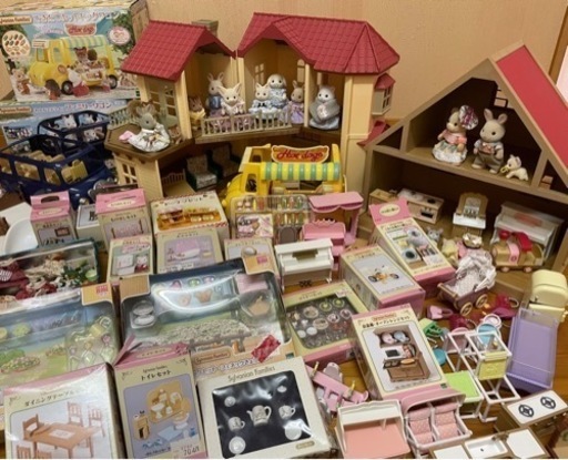 シルバニアファミリー まとめ売り たくさんあります※お人形さん追加してます