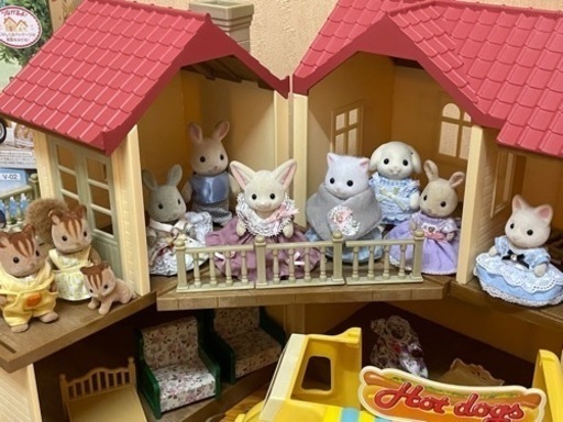 シルバニアファミリー まとめ売り たくさんあります※お人形さん追加してます