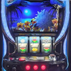 パチスロ実機】エンターライズ☆パチスロ 月華 雅【コイン不要機付】