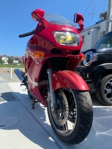 Kawasaki ZZR400N型　車検長い！