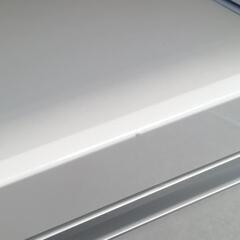 キッチンボード レンジ台 食器棚 ホワイトの画像