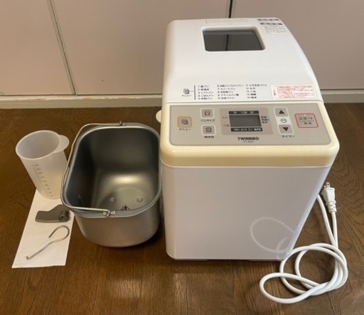ホームベーカリー TWINBIRD  PY-E631W