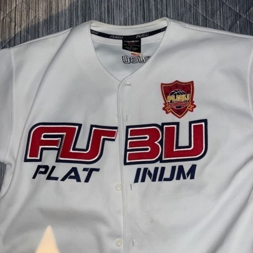 FUBU WHITE ユニフォーム バスケ