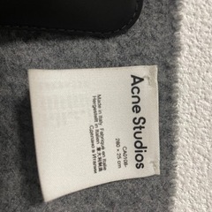 Acune Studious アクネ マフラー　グレーの画像