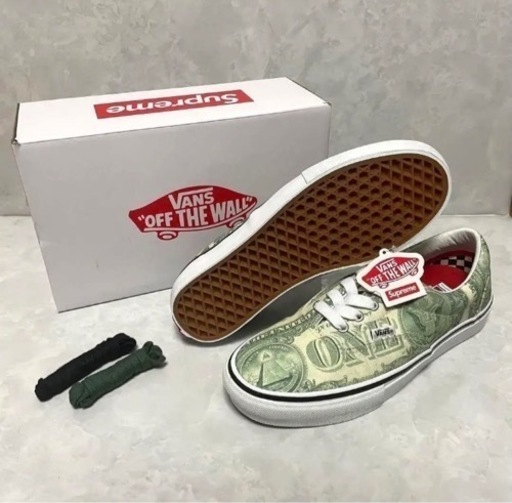 Supreme vans dollar era us9 日本サイズ 約 27cm