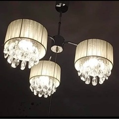 シーリングライト　シャンデリア風