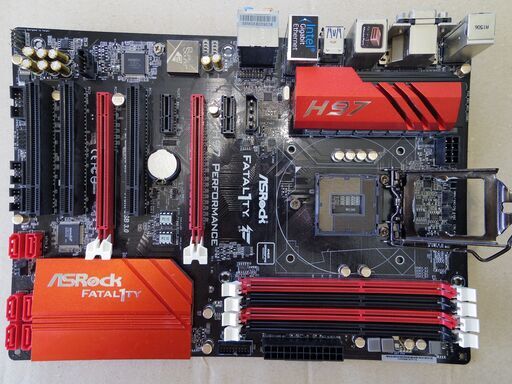Asrock Fatal1ty H97 Permance マザーボード/CPU/CPUファン セット