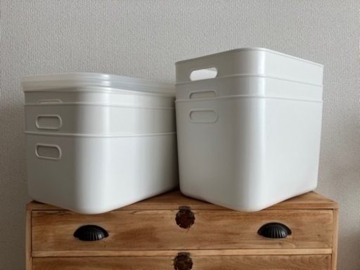 無印良品 やわらかポリエチレンケース セット