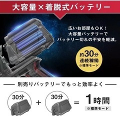 【新品】コードレス掃除機 サイクロン23000pa 強力吸引 ハンディクリーナーの画像