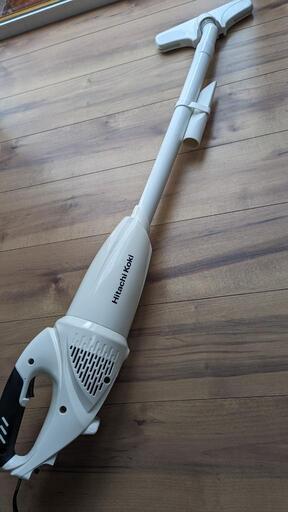 （お話中）コードレス掃除機　日立　紙パック式