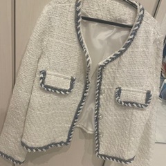 韓国購入　流行りのツイードジャケットの画像