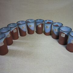 陶製タンブラー 10個