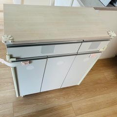 【中古品】ニトリ　3杯の分別ペールカウンターの画像