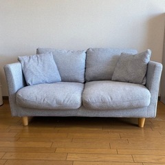 【9/25までの掲載】2人掛けソファ 使用感あり