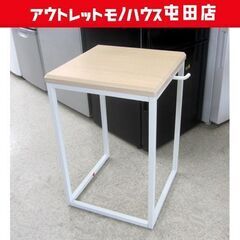 アスプルンド 手荷物台 杖置きフック付 玄関先家具 ホワイト 札...