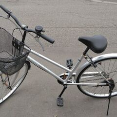 【ワケあり】26インチ ? 中古 自転車 6480円 ? 鍵新品！ ?ライト付 新規防犯登録料コミ 842
