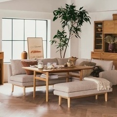 11/18までにお引取りいただける方】unico LOM（ロム）ダイニング