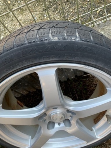【交渉中】中古 18インチ　アルミホイール　4本セット　プリウスαに使用
