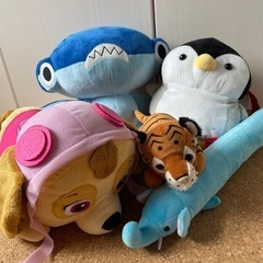ぬいぐるみ　ぬいぐるみリュックサック　四国水族館