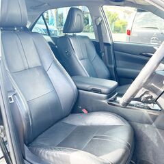 全国自社ローン#MYNEOオートローン　クラウンアスリート　寒冷地　サンルーフ　ナビTV　黒革シート　札幌在庫の画像