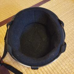 ヘルメット。ファイヤーパターン。白。の画像