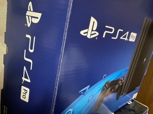 PS4 Pro 1TB CUH-7200B(箱付き 純正背面パット カセット有)