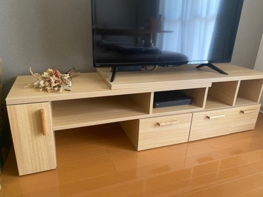 ☆美品•9月末まで☆値下げ交渉承ります！ 北欧風 テレビ台 伸縮型