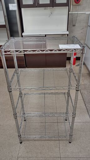★ジモティ割あり★  スチールラック  H113×D36×W61 クリーニング済み TJ1951