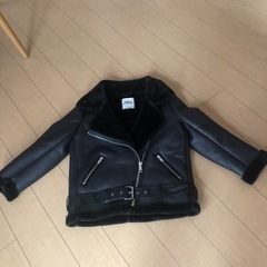 ZARAのボア　riders ジャケット