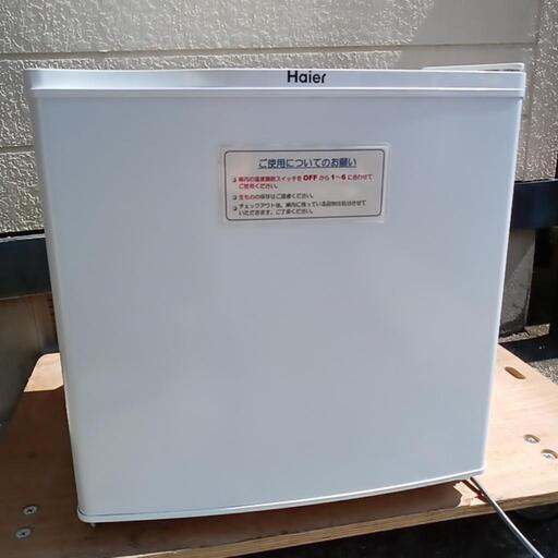 2016年製【実動動作確認済】40L ハイアール Haier JR-N40G 1ドア冷蔵庫 ワンドア冷蔵庫 左開き 小型冷蔵庫 2016年製 （直冷式）