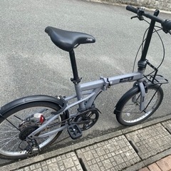 JEEP 20インチ 折り畳み自転車（グレー）