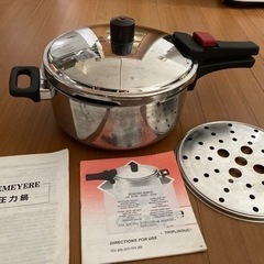 ステンレス圧力鍋の中古が安い！激安で譲ります・無料であげます