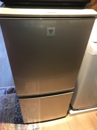 冷蔵庫 シャープ SHARP SJ-PD14X-N プラズマクラスター搭載冷蔵庫