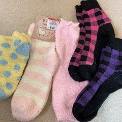 もこもこ靴下　レッグウォーマー