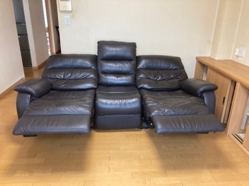 電動リクライニングソファ　今月処分