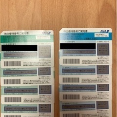 【ネット決済・発送対応可】ANA株主優待チケット