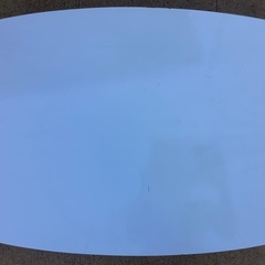 折りたたみローテーブル　白 猫足の画像