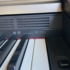 中古美品、配送可能CASIO 電子ピアノ CELVIANO AP-220BN88鍵盤 の画像