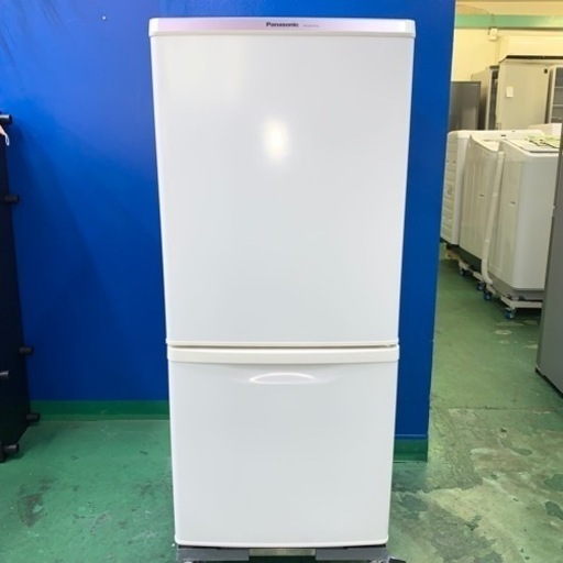 2017年製 冷蔵庫（138L）近隣配送無料＋保証＋設置込 ⭐️Panasonic⭐️冷凍冷蔵庫 2017年138L 大阪市近郊配送無料 冷蔵庫