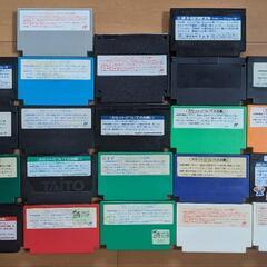 【初期起動確認済】　ファミコンソフトのみ・ダブリ無し22本セット H（三国志 中原の覇者、1942ほか）の画像