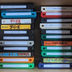 【初期起動確認済】　ファミコンソフトのみ・ダブリ無し22本セット H（三国志 中原の覇者、1942ほか）の画像